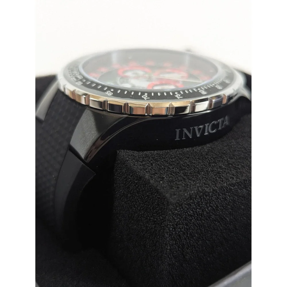 Invicta Aviator Monte Carlo Mens Watch 50mm Black Casino Roulette 49849 New